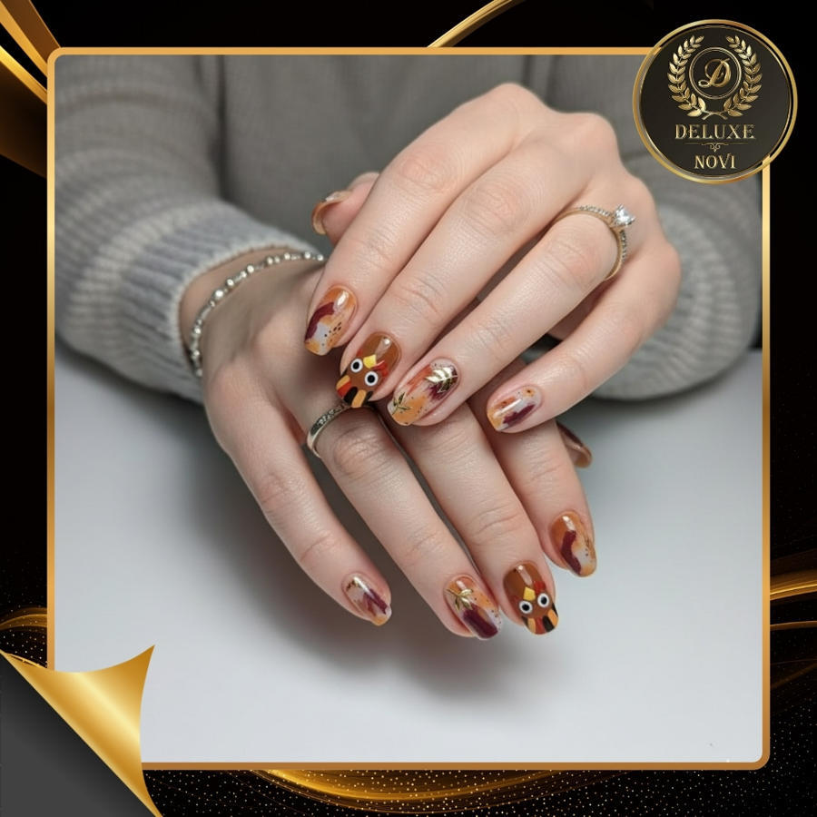 Nail design by Deluxe Nail Salon Spa 